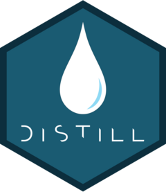 Distill logo